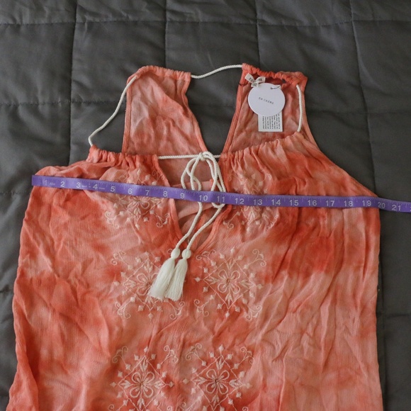 En Creme Rope Neckline Mini Sundress - Picture 7 of 8